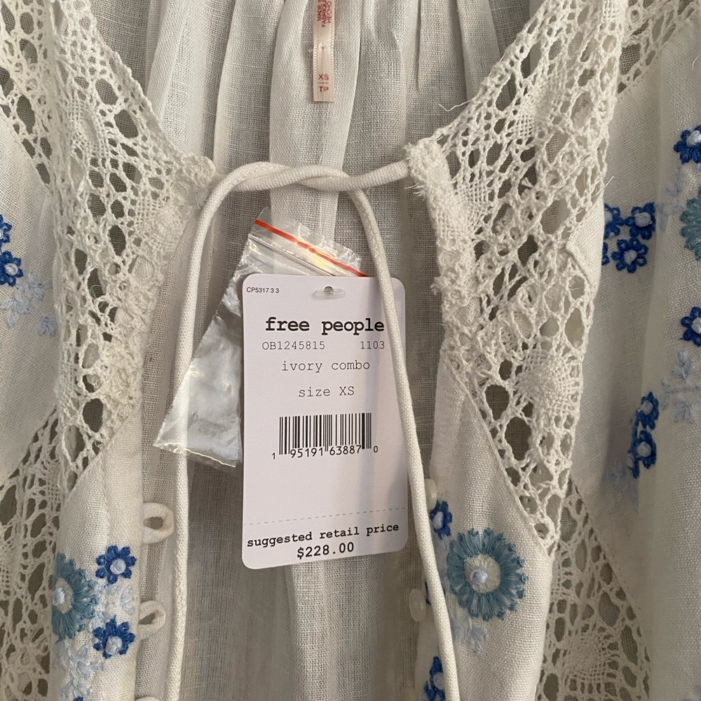 Free people kimono/dress xs - Picture 2 of 9